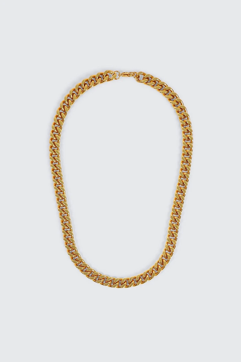 Ardene Man Stainless Steel Chunky Chain Necklace For Men in Gold