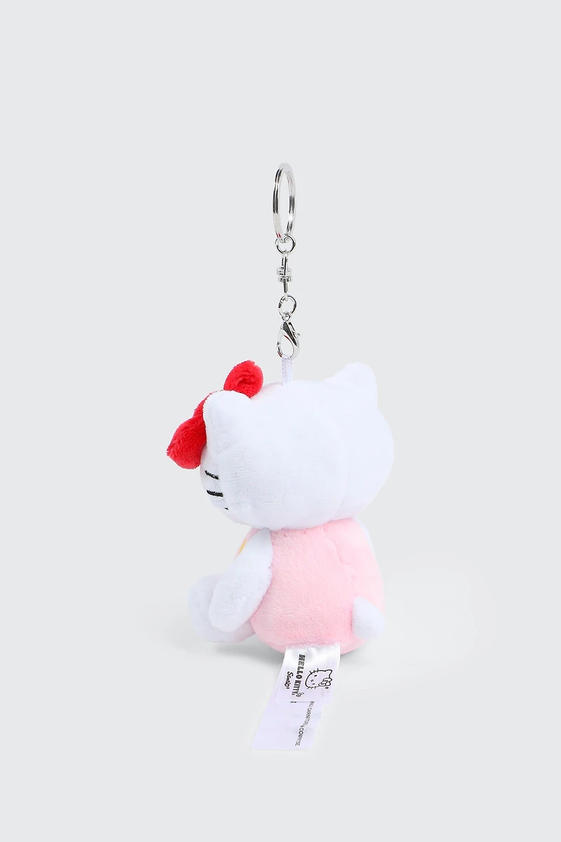 Breloque de sac Hello Kitty en peluche