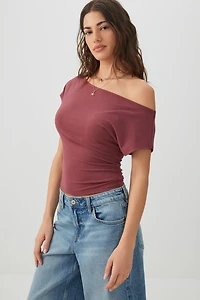 Haut asymétrique fronc