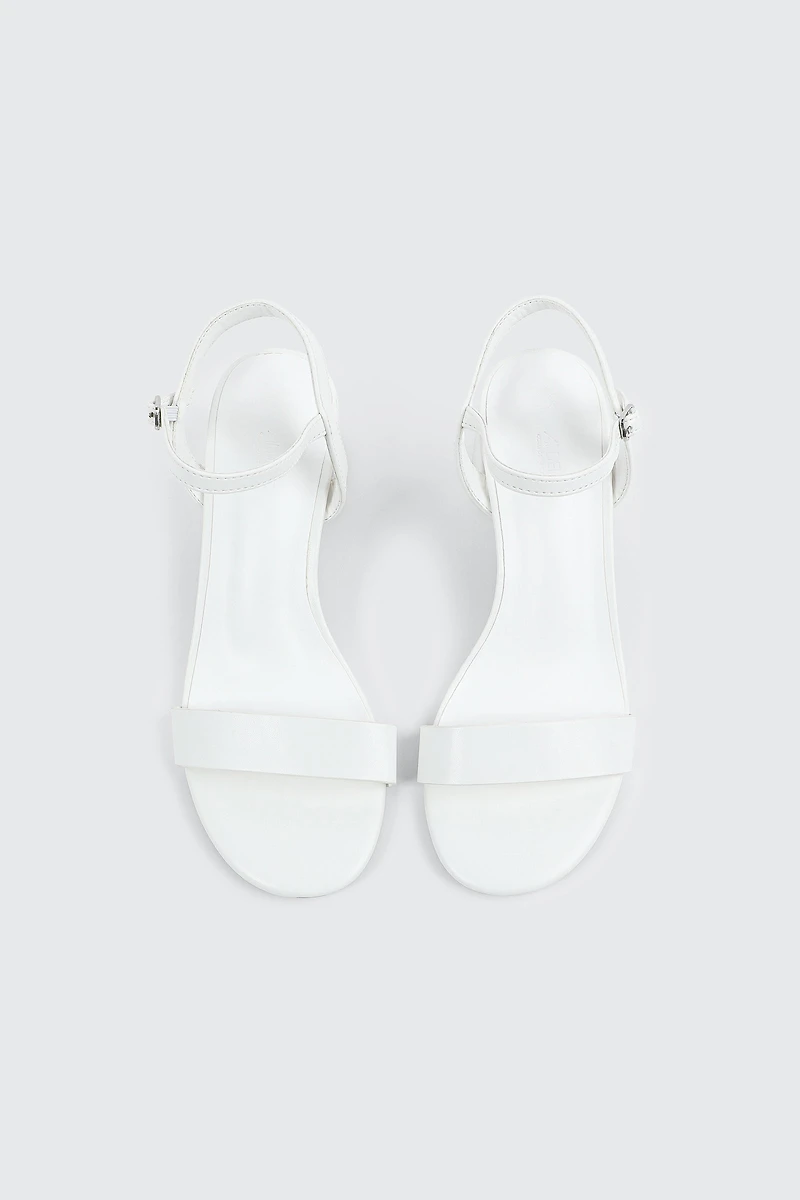 Sandales à talon bloc