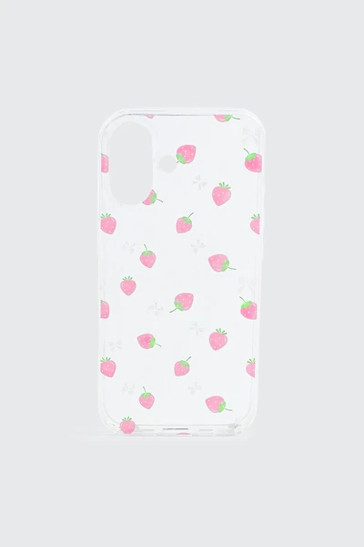 Étui de téléphone modèle 17 fraises