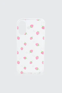 Étui de téléphone modèle 17 fraises