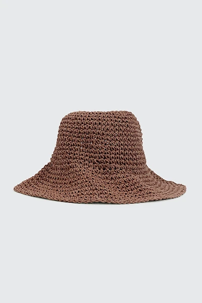 Chapeau de pêche en paille