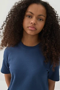 T-shirt à manches courtes uni