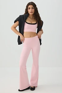 Ardene camactive Flare Leggings in Prima Pink | Size | Nylon/Spandex