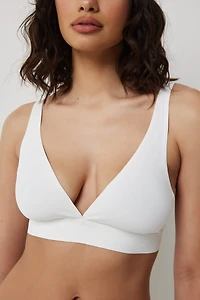 Bralette invisible à col plongeant
