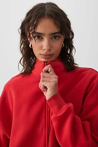 Chandail à demi-glissière en Molleton MADESOFT