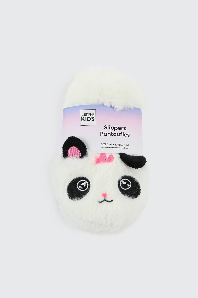Pantoufles panda