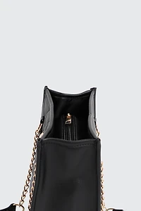 Sac fourre-tout à surpiqûres chevrons