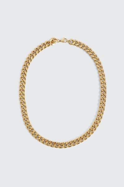Ardene Man Stainless Steel Chunky Chain Necklace For Men in Gold