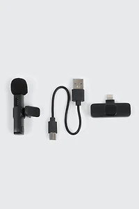 Microphone mini sans fil à pince
