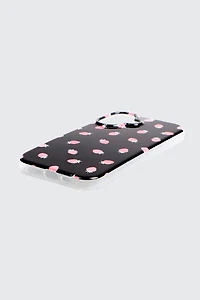 Étui d'iPhone 16 à motif de fraises