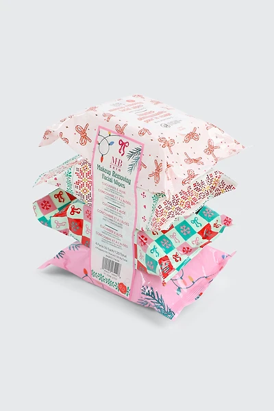 Ardene 4-Pack Holiday Makeup Wipes