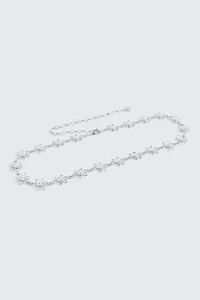 Ceinture en chaîne à maillons marguerites