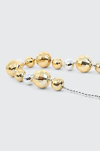 Collier boules disco