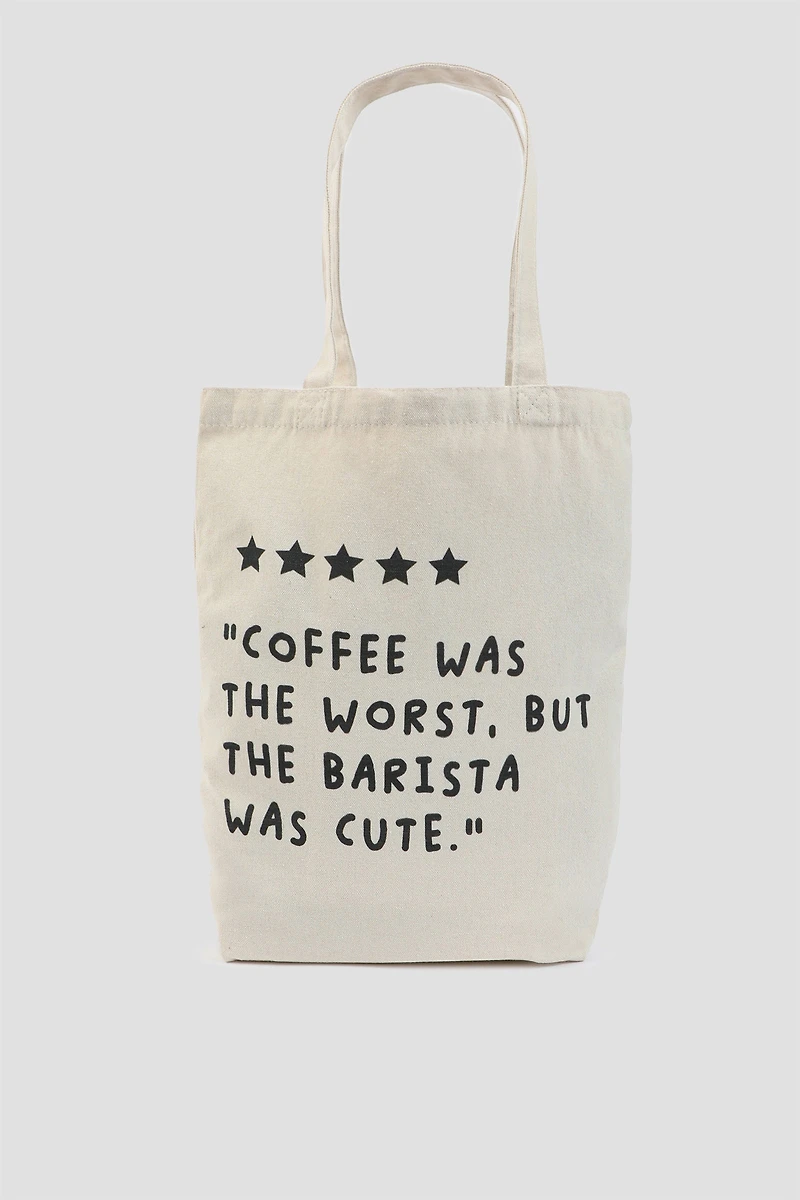 Sac en toile Worlds Worst Coffee Pigeon x Ardene
