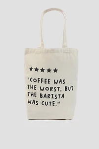 Sac en toile Worlds Worst Coffee Pigeon x Ardene