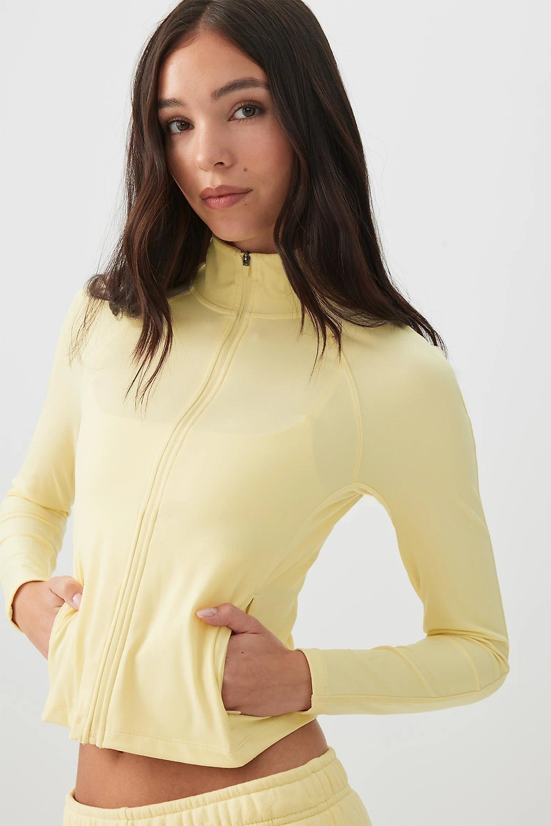 Haut ajusté à glissière