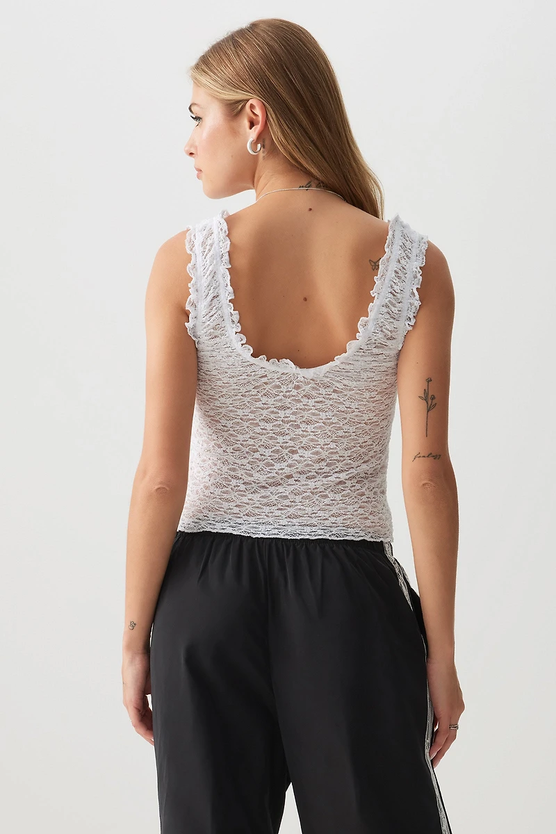 Camisole en dentelle