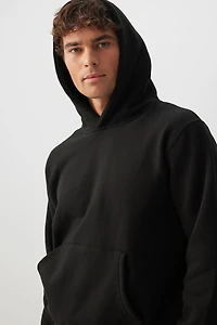 Ardene Man Solid Hoodie For Men in | Size | Polyester/Cotton | Fleece-Lined