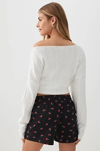 Duo de boxeurs unisexes cerises et bonbons