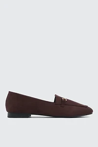 Ardene Faux Suede Loafers in Brown | Size | Eco-Conscious