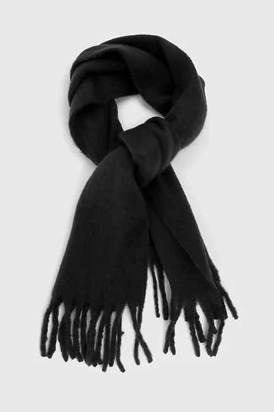 Ardene Rectangular Scarf with Fringes in | Polyester