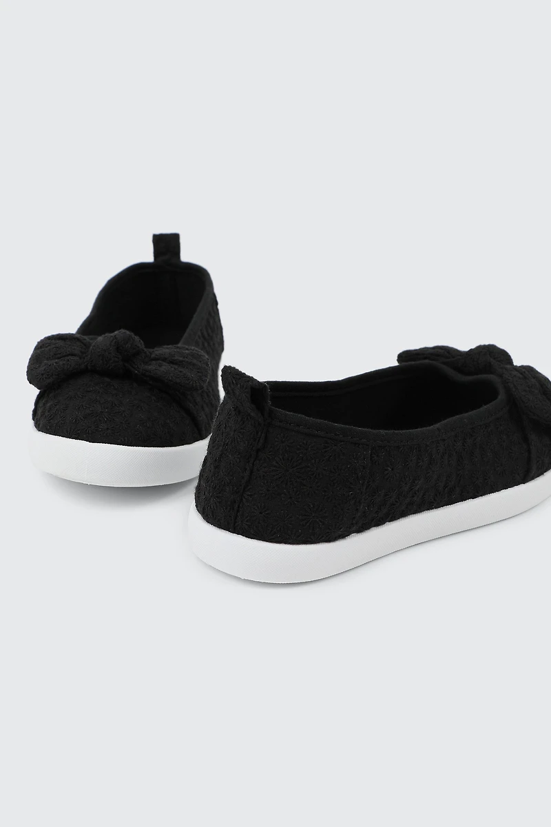 Espadrilles à enfiler broderie