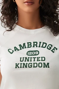 T-shirt à manches courtes raglan