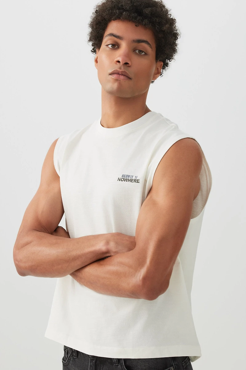 Camisole graphique détendue