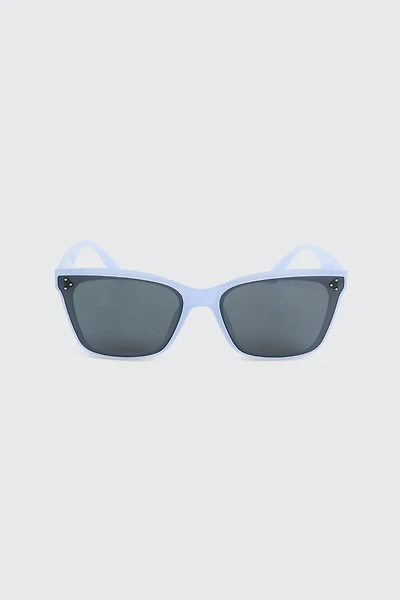 Ardene Square Sunglasses in Light Blue