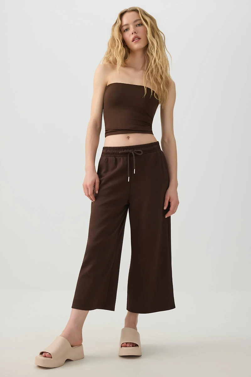 Capri à jambe large enfiler