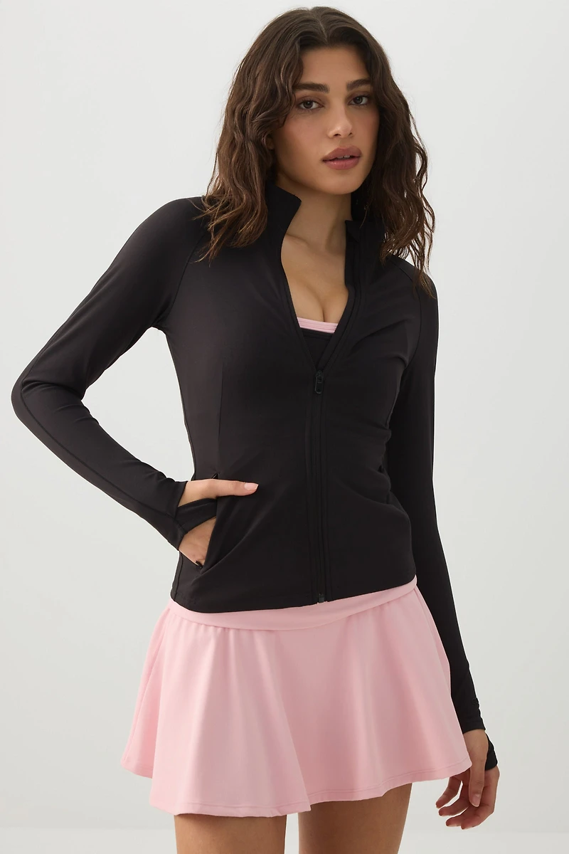 Veste légère ajustée à glissière camactive