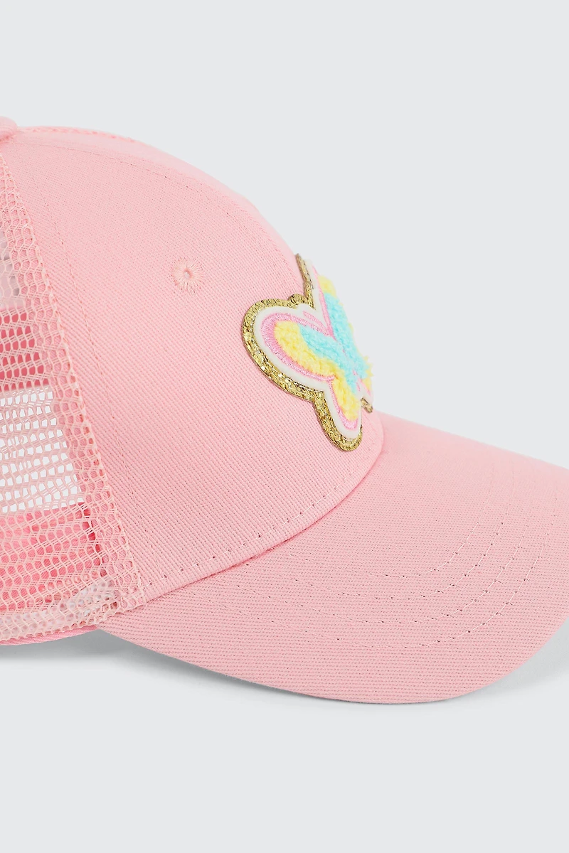 Casquette camionneur papillon