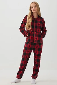 Ardene Kids SUNDAYSOFT Zipper Hooded Onesie in | Size | Polyester | Eco-Conscious