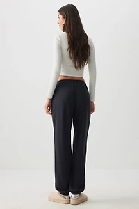 Pantalon de jogging en tricot