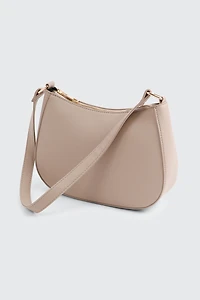 Sac baguette en faux cuir