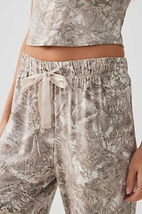 Pantalon de pyjama camouflage en tissu HUSHKNIT