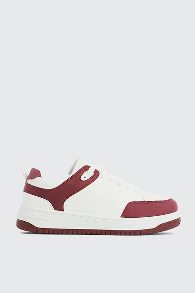 Ardene Laced Sneakers with Charm Detail in | Size