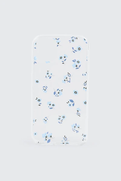 Ardene Model 11 Floral Phone Case in Clear
