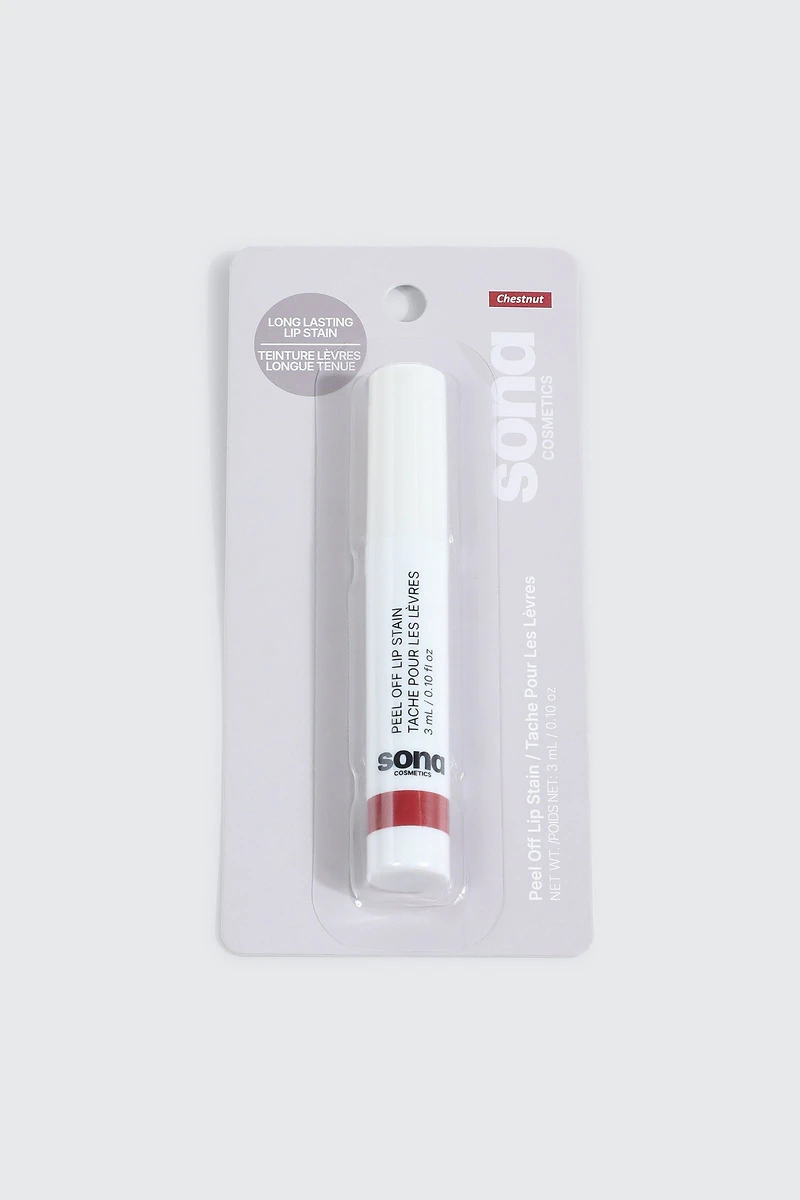 Encre à lèvres pelable - Châtaigne