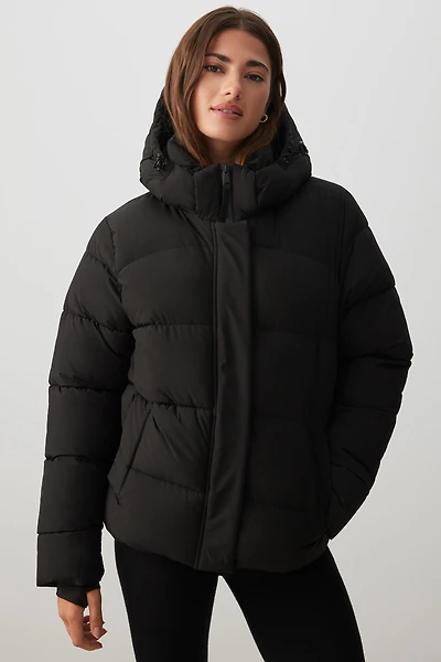 Ardene The Everyday Puff in Midnight Haze | Size | Polyester