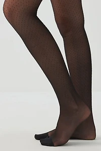 Ardene Crystal Tights in Black | Size Small | Nylon/Spandex