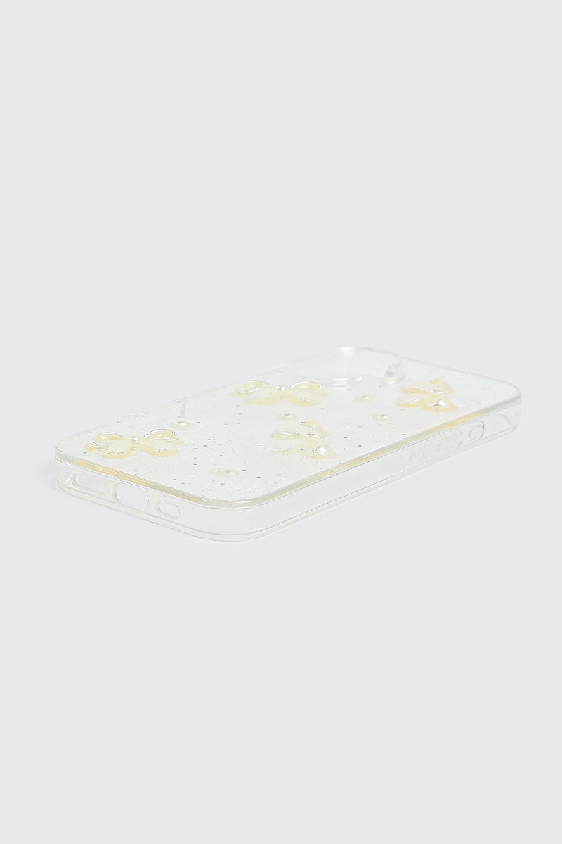 Étui d'iPhone 16 à boucle scintillante