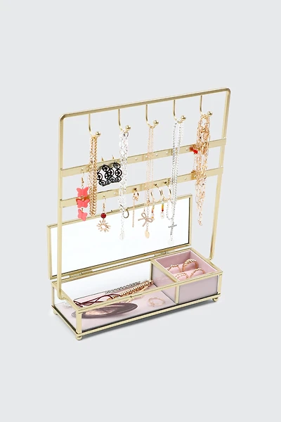 Ardene Jewelry Stand in Gold