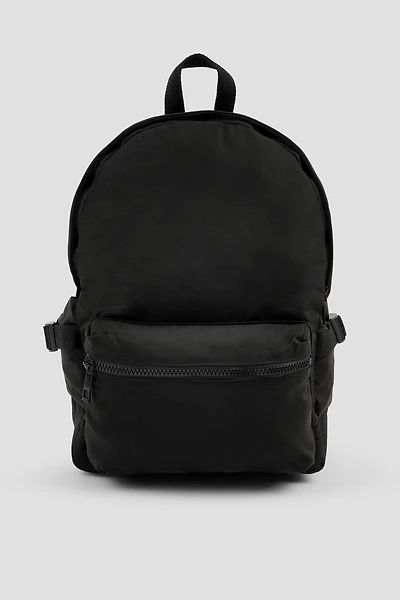 Ardene Kids Backpack with Side Pockets in Black | Nylon
