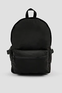 Ardene Kids Backpack with Side Pockets in Black | Nylon
