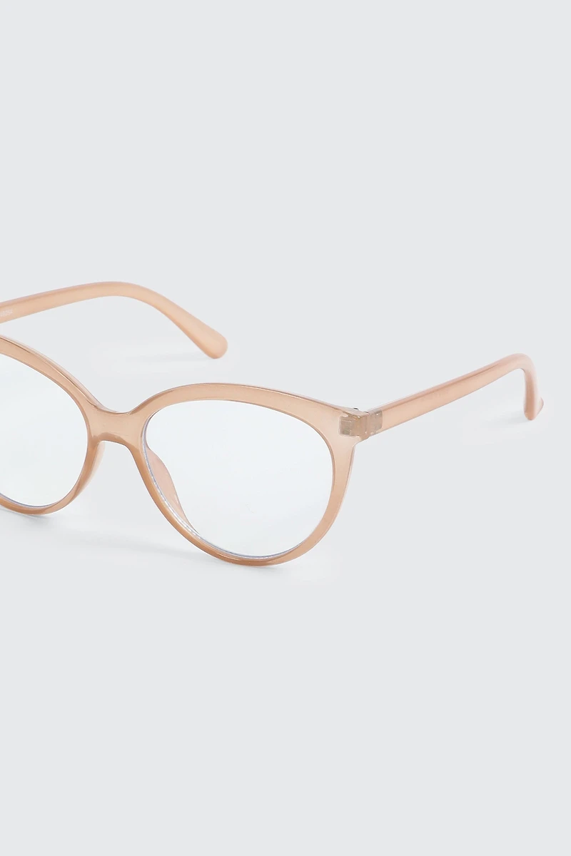 Lunettes œil de chat anti-fatique