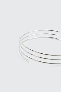 Bracelet manchette haut de bras 3 rangs