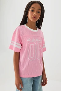 T-shirt sport en maille